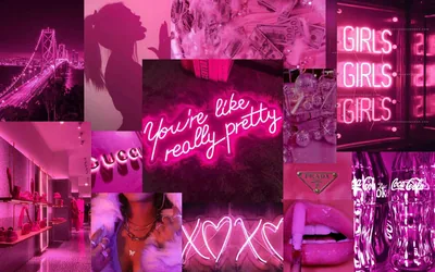 Hot Pink Wallpaper Baddie