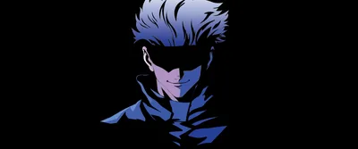 Satoru Gojo in Blue and Black HD Wallpaper