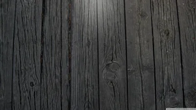 Weathered Black Wood Planks HD Wallpaper