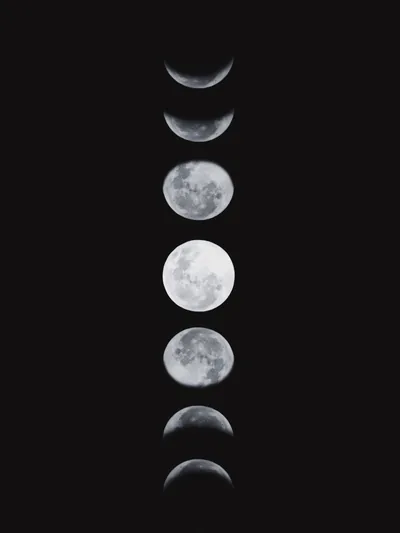 Moon Phases Aesthetic Wallpapers Images