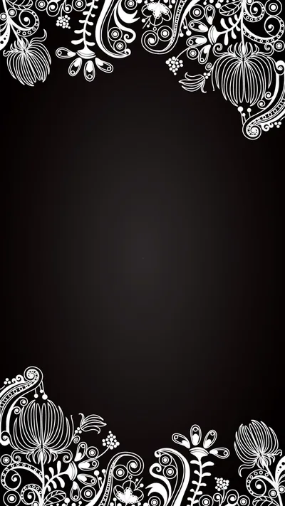 Black Lace Wallpaper Border