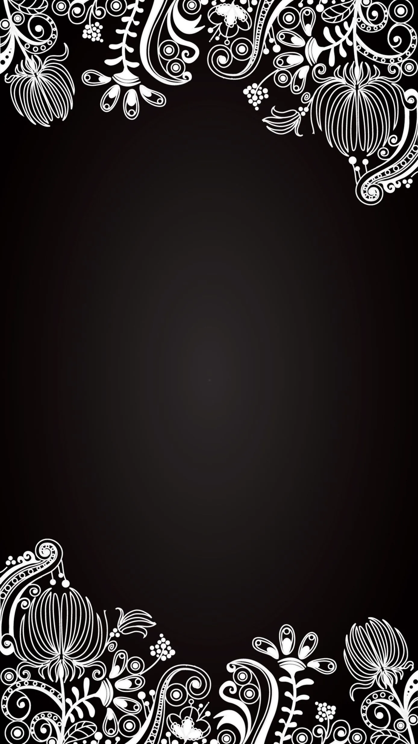 Black Lace Wallpaper Border