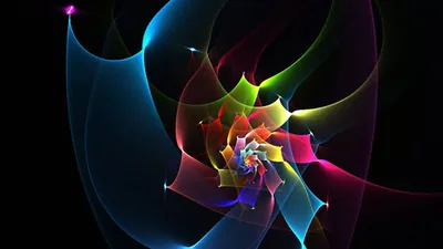 Colorful Creative Graphic Design Art Black Background HD Creative