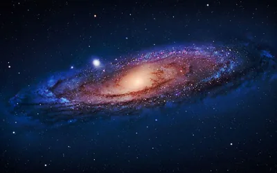 Andromeda and Its Companion Galaxies HD Wallpaper