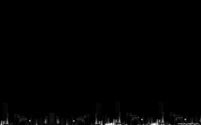 City Lights Along the Bottom Edge HD Wallpaper
