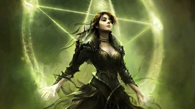 Black Witch Wallpaper