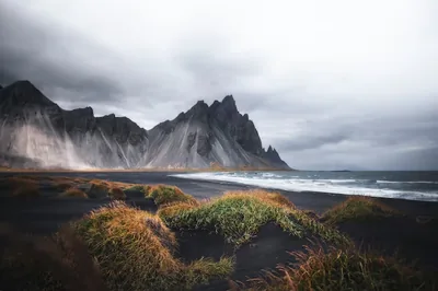 Black Sand Sea Wallpaper