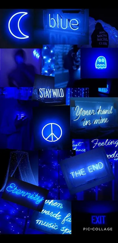 Wallpaper blue
