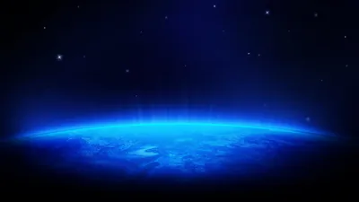 Black Blue Wallpaper Planet Background
