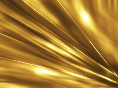 Polished Gold Rays HD Wallpaper