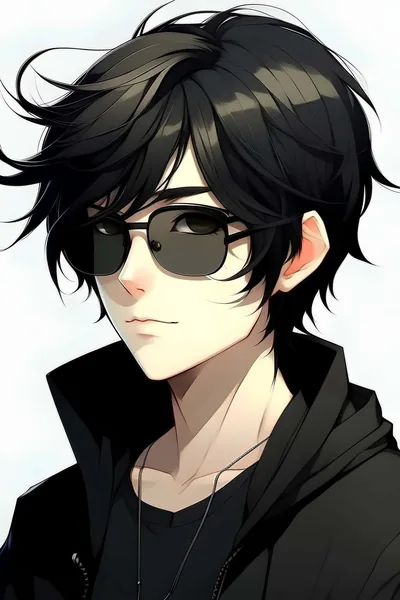 Anime Boy With Black Hair Wallpapers