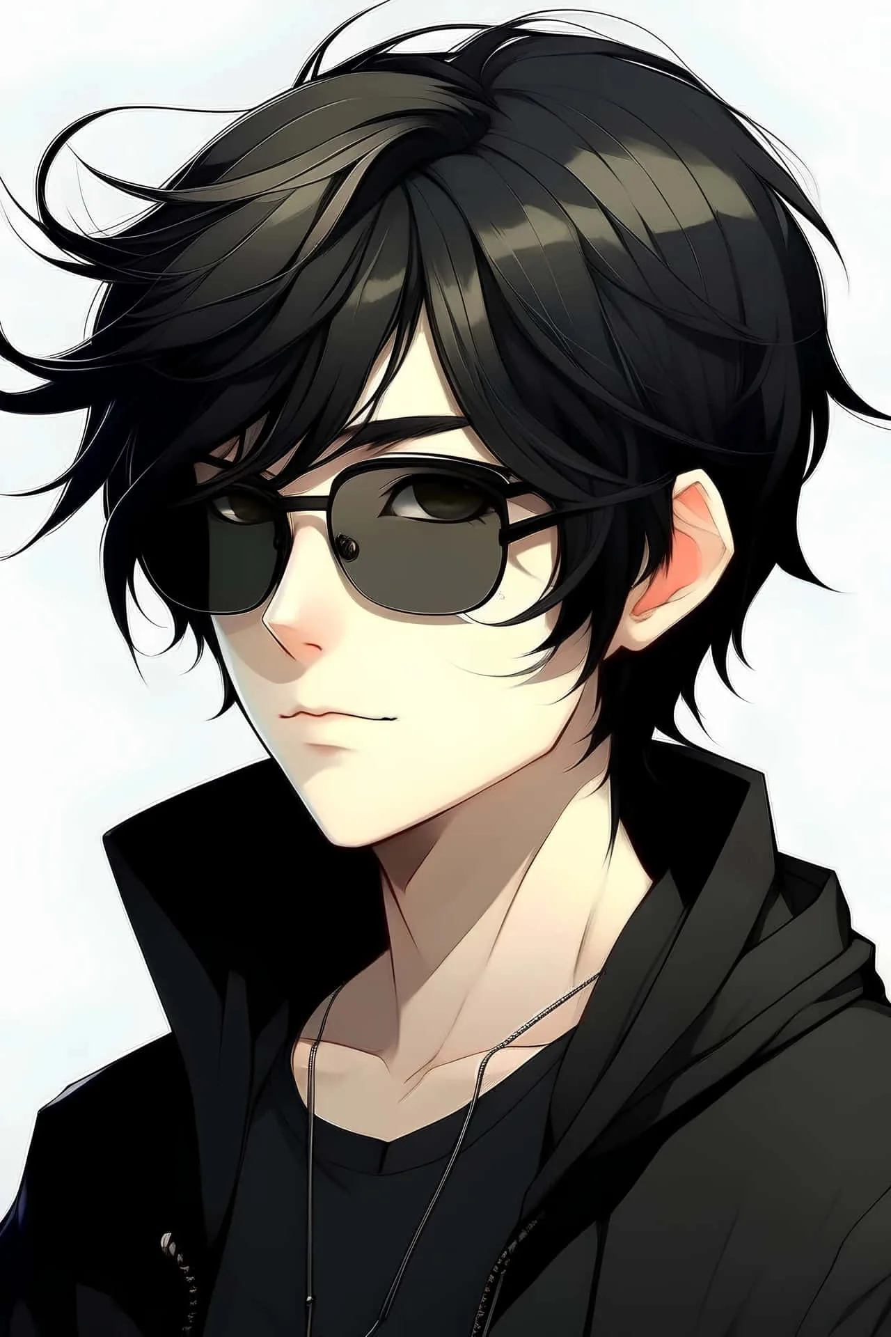 Anime Boy With Black Hair Wallpapers
