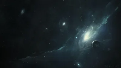 Aesthetic Black Space Wallpapers