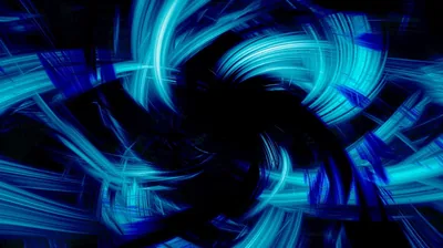 Black Blue 3D Wallpapers