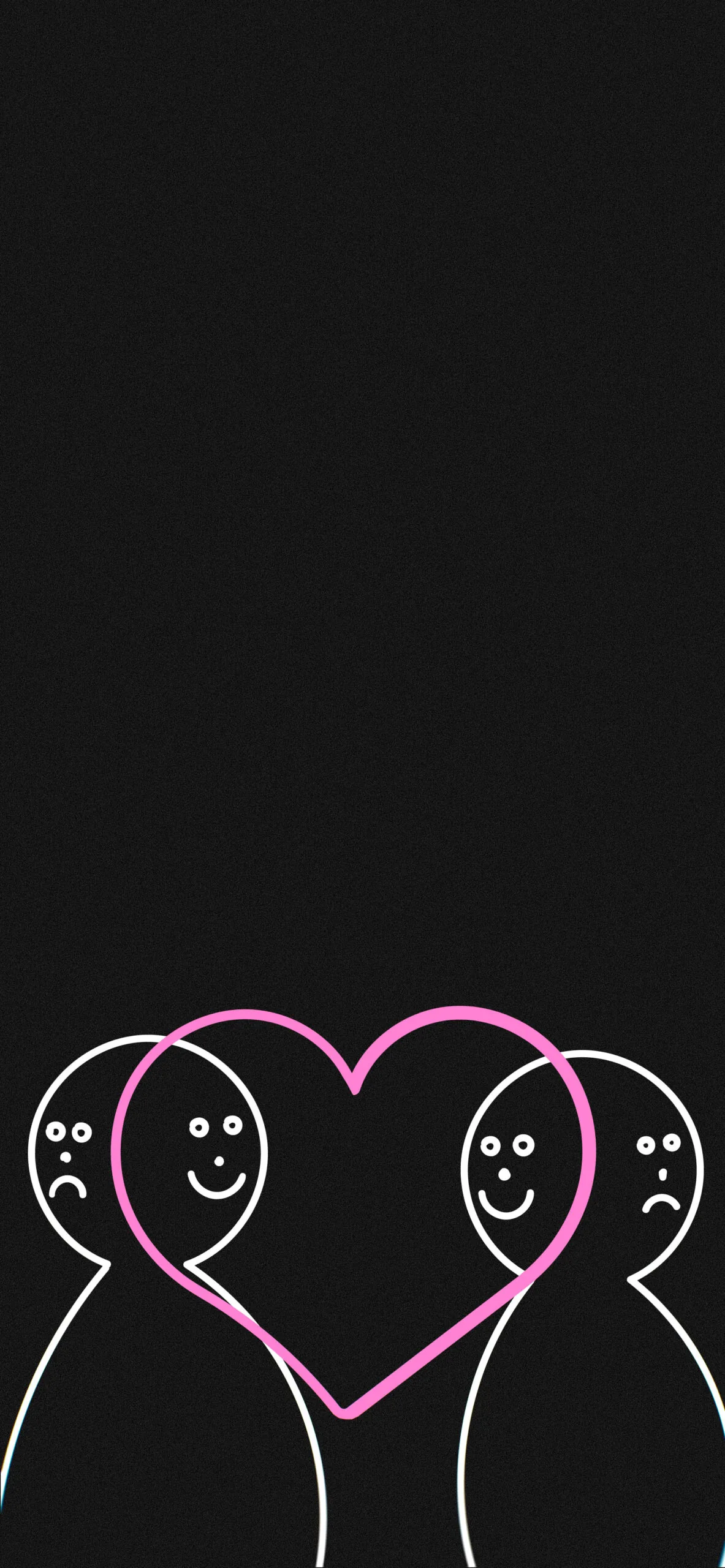 Black Phone Wallpaper HD Love Makes Us Happy Black Wallpapers