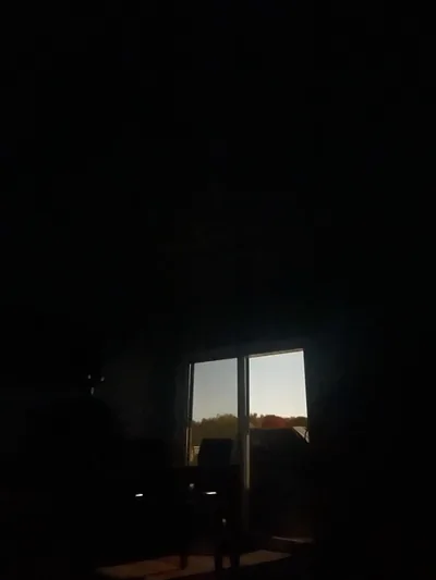 Took a photo in pitch darkness and it looks light outside