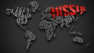 Dynamic World Map HD Wallpaper