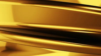 Reflective Gold Metal Bands HD Wallpaper