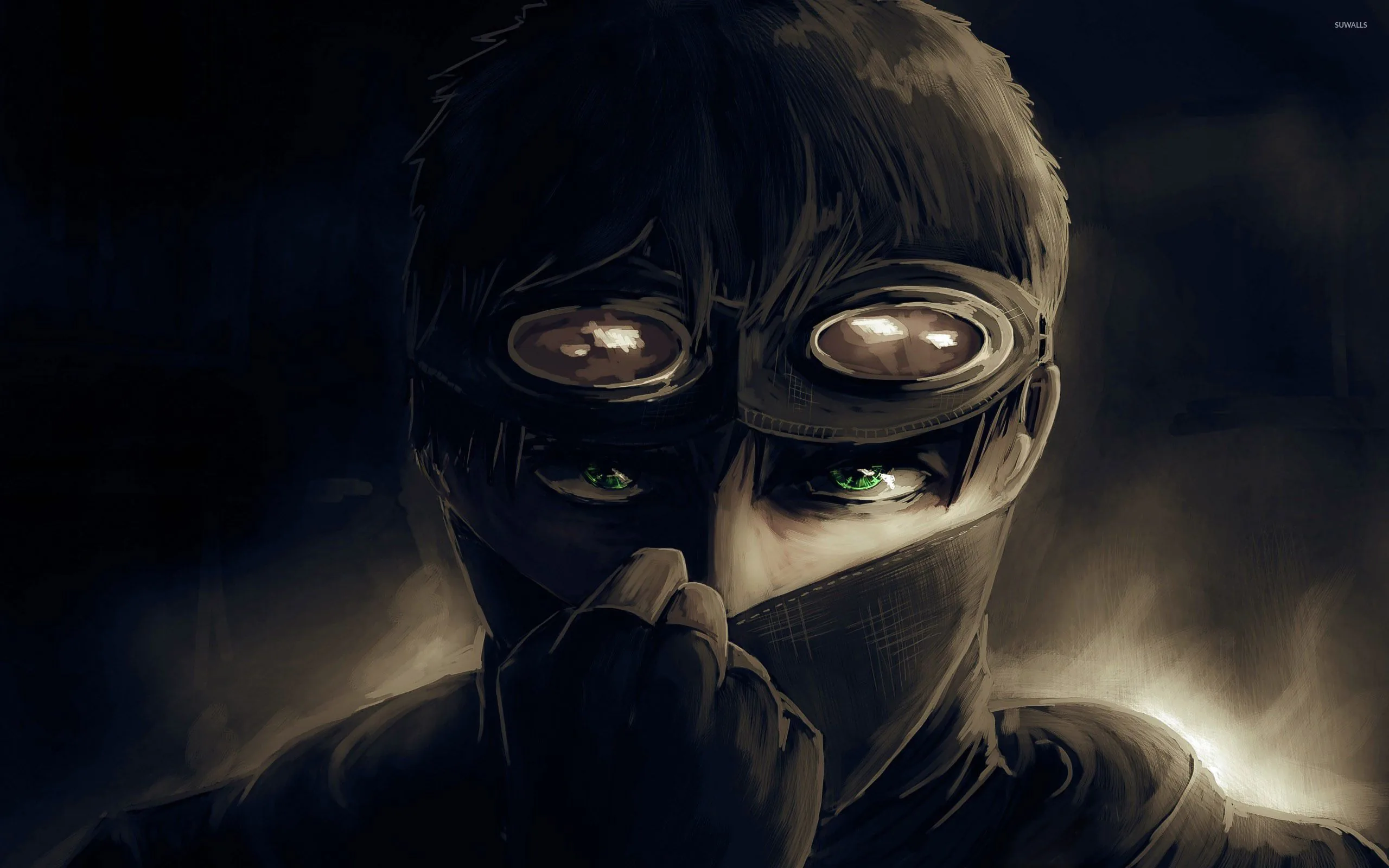 Anime Wearing Mask Wallpapers