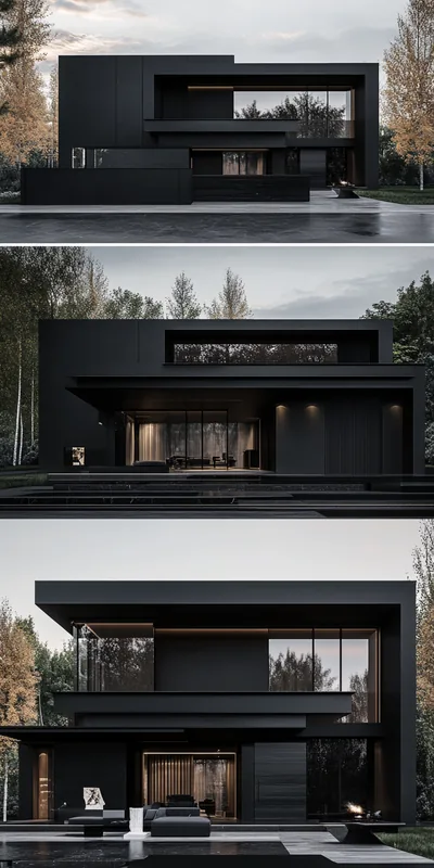 Best 13 40 Tips for Stunning Black House Exterior Design Ideas