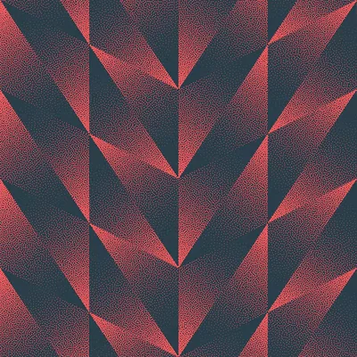 Ultra modern geometric seamless pattern trendy vector red black
