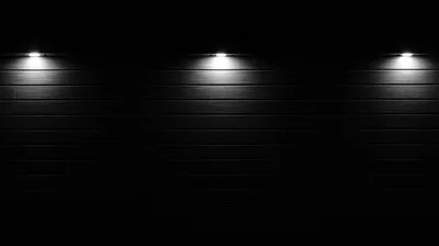 Wall Lights on Dark Concrete HD Wallpaper