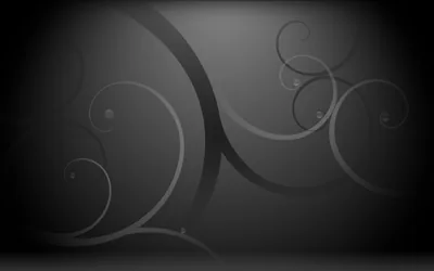 Grey Spiral Swirls on Dark HD Wallpaper