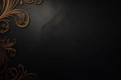 Elegant Black Desktop Wallpaper and Background