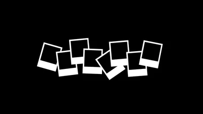 White Boxes With Black Background HD Black Aesthetic Wallpapers