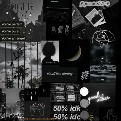 Best wallpaper aesthetic black You Can Use It free