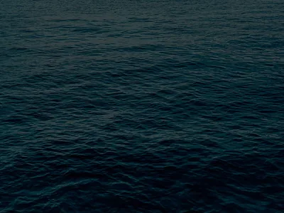 Dark Blue Water Wallpaper