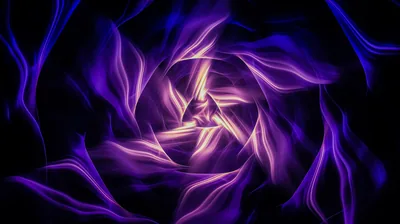Silky Purple Flame Spiral HD Wallpaper