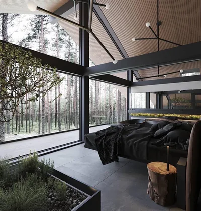 All black interior designs that will inspire you to adapt this modern