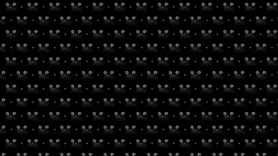 Cute Black Wallpaper HD Wallpaper
