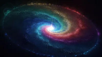 Galaxy 1080p Black Background