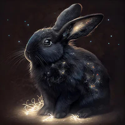 Black Rabbit Wallpaper