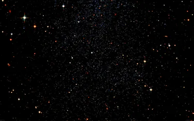 Night Sky Full of Coloured Stars HD Wallpaper