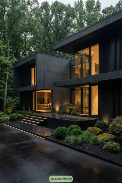Modern Black Mansions That Redefine Luxury