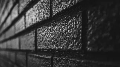 wallpaper wall, brick, black, surface full hd, hdtv
