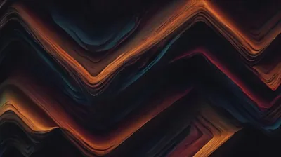 Abstract dark background random 3d wallpaper generative ai