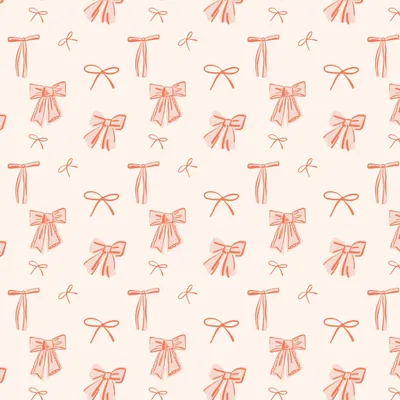 Cute Bow Background Wallpaper