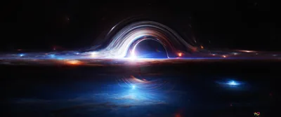 Black Hole Desktop Wallpaper 4k
