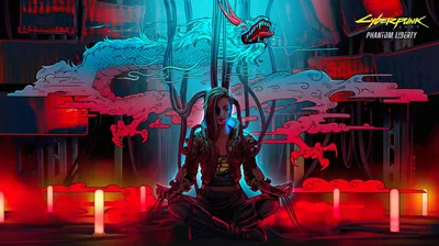 Phantom Liberty Meditation Scene HD Wallpaper