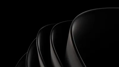 Nested Black Curves HD Wallpaper