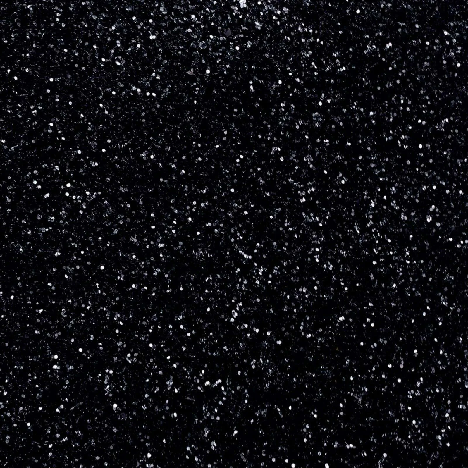 Fine white pinpricks spread over deep black, slightly denser through the lower half, all four corners staying dark enough for widgets to read cleanly.