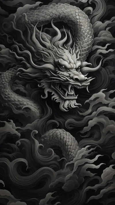 Black Oriental Backgrounds