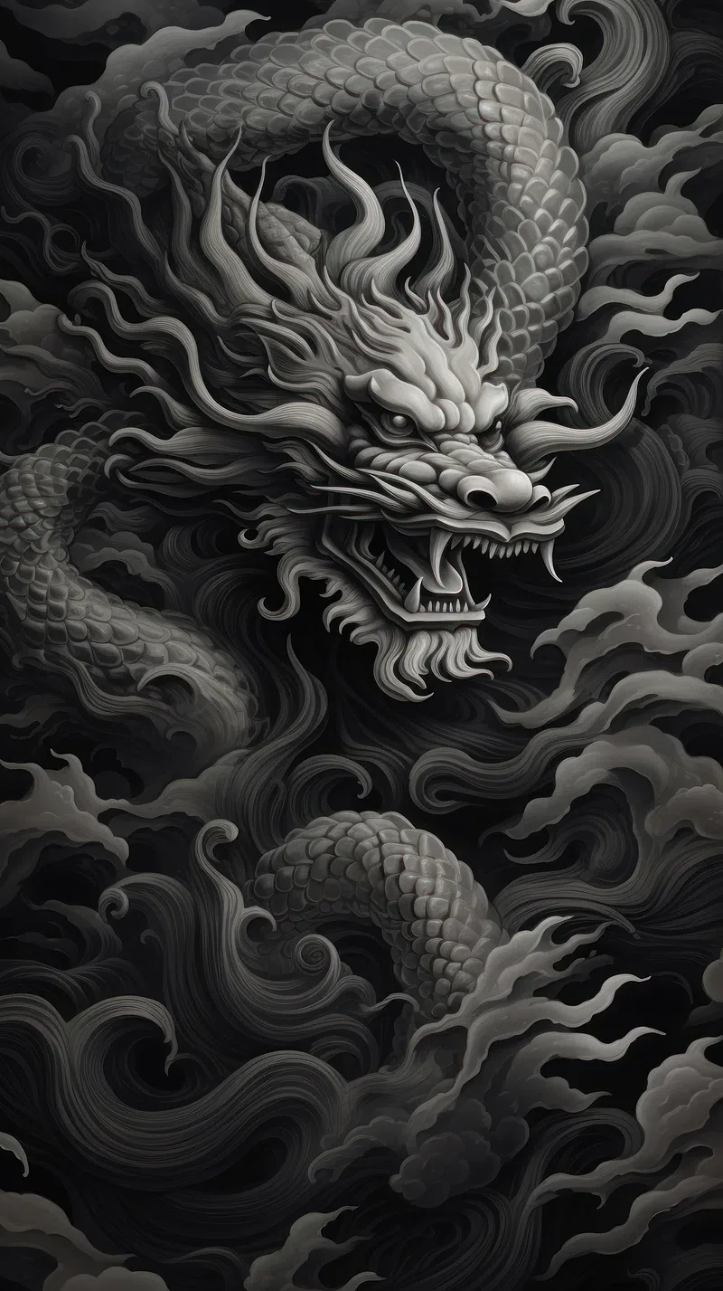 Black Oriental Backgrounds