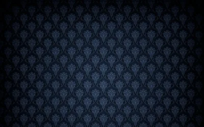 Vignetted Damask Print in Charcoal Navy HD Wallpaper