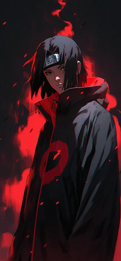 Itachi Uchiha Black Art Wallpapers Anime Naruto Wallpapers HD