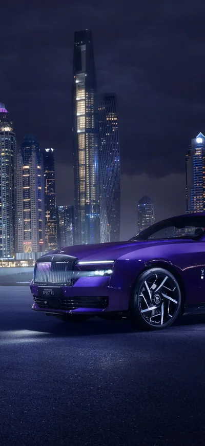 Rolls Royce Black Badge Spectre Wallpaper 4K, Dubai, 5K, 8K